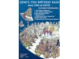 Cosmic Concert poster for Iggy’s event for Geno’s birthday
(color pencils+digital touchup)