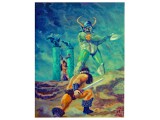 "The Grim Rescue"
a fantasy painting
(acrylic paint)
